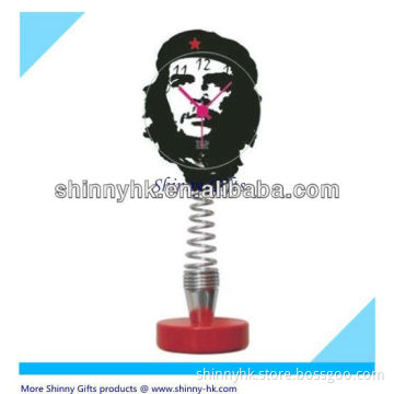 Famous face promotional plastic clocks